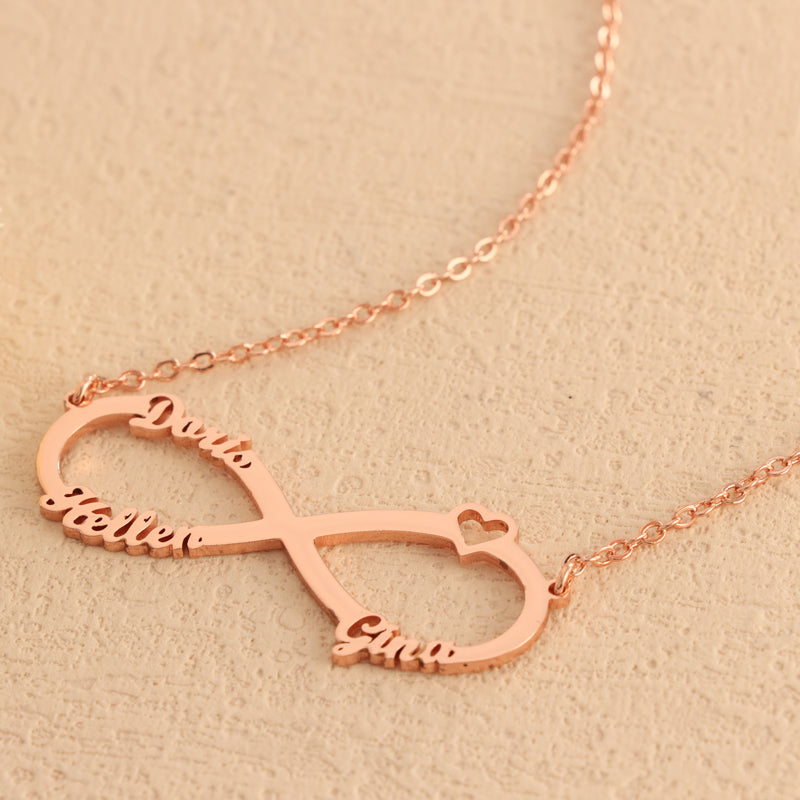 Trendy O-Chain Necklace with Letters