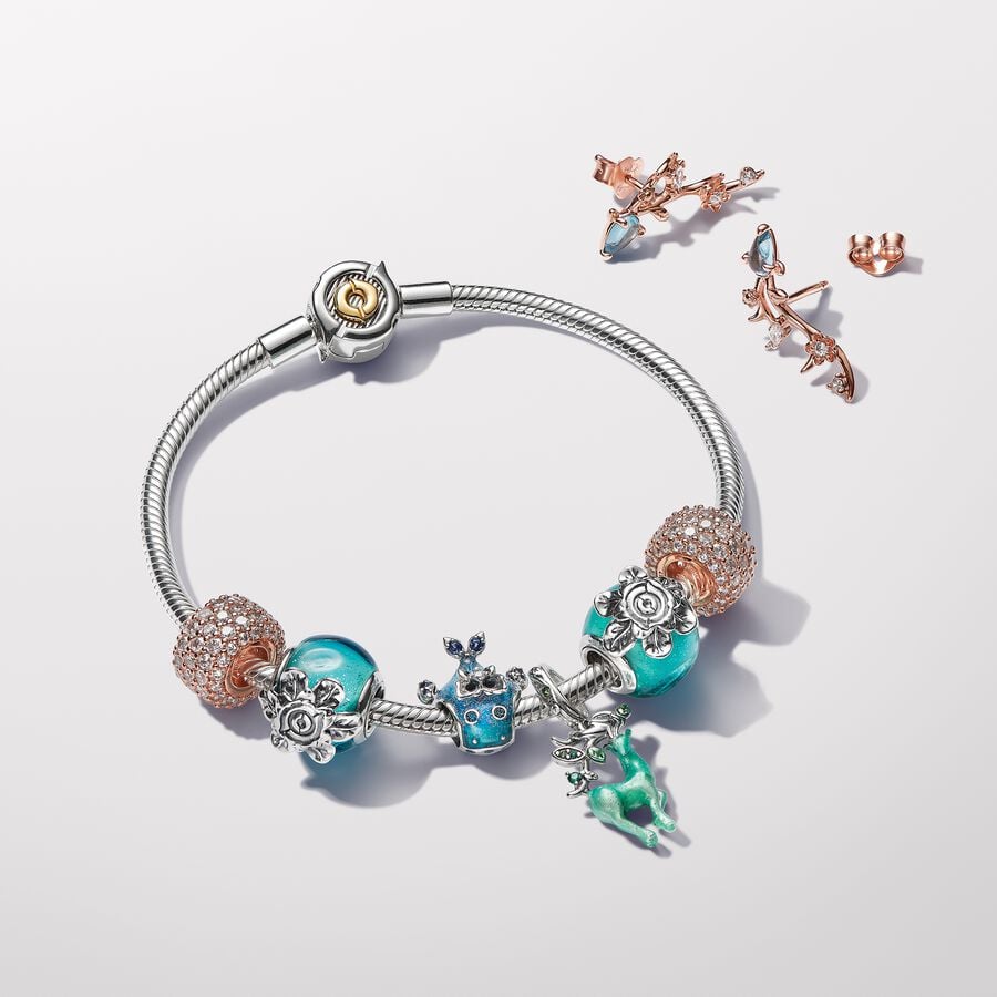 925 Silver Game Energy Fruit Charm