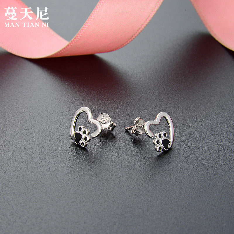925 Sterling Silver Modern Chinese Ear Cuffs - Non-Piercing Clip-On Earrings for Women