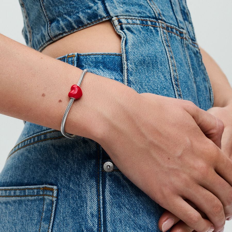 Colour-changing Hidden Message Heart Charm