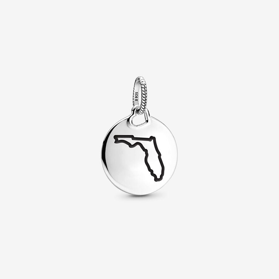 Florida Round Dangle Charm