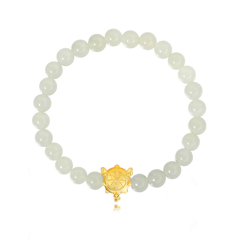 Flying Key Bracelet 925 Silver Jade Luxury Jewelry