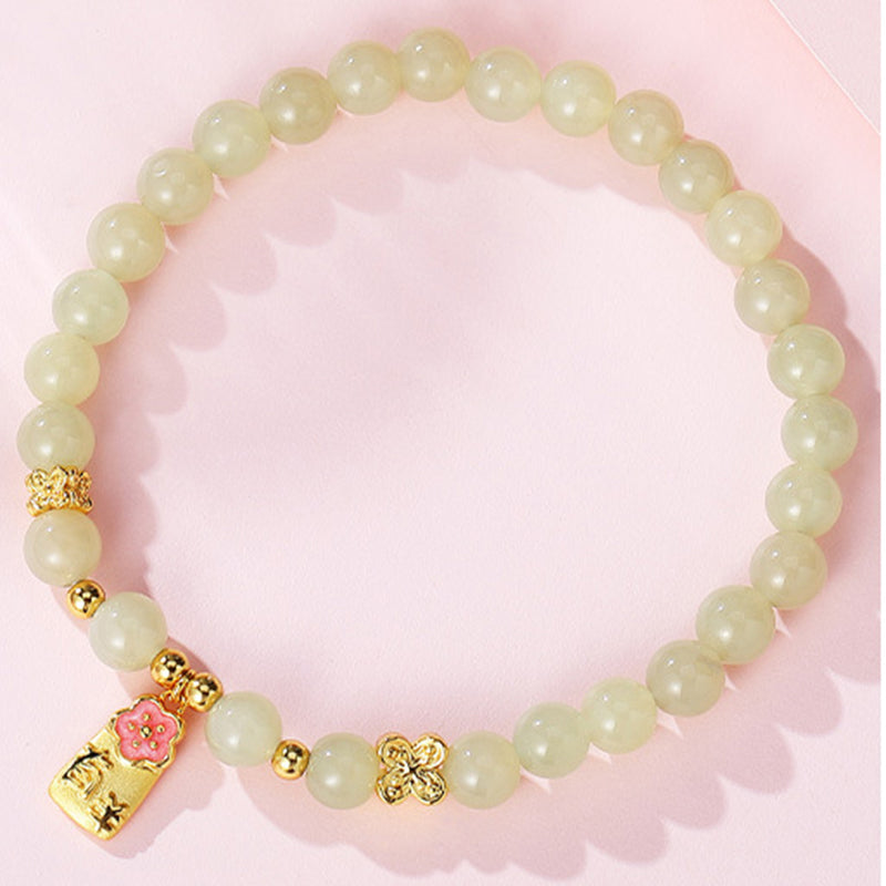 Money Flower Bracelet 925 Silver Trendy Instagram Jewelry