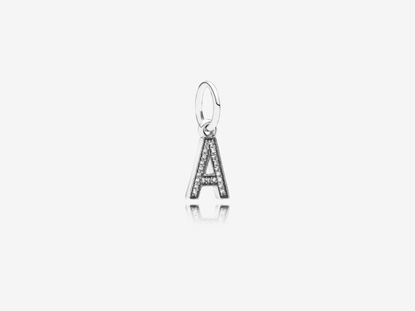 Radiant Letter A Charm