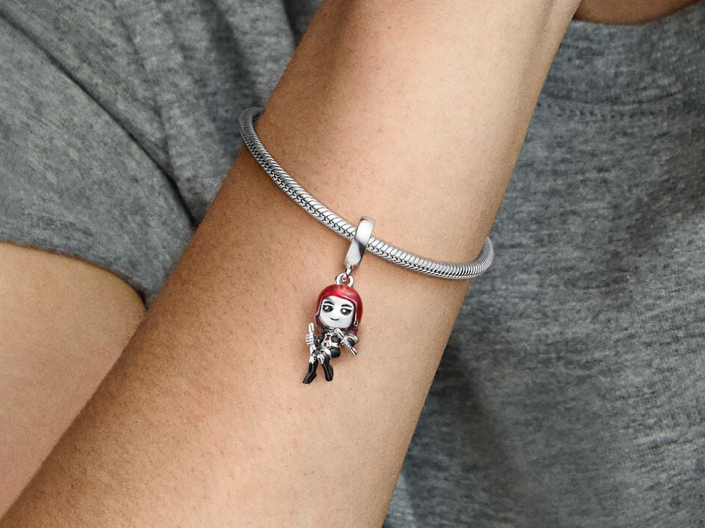 Marvel The Avengers Black Widow Dangle Charm