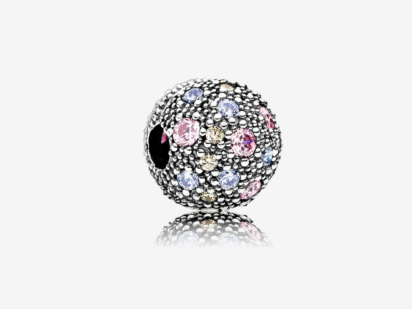 Blush Pink Starry Clip Charm