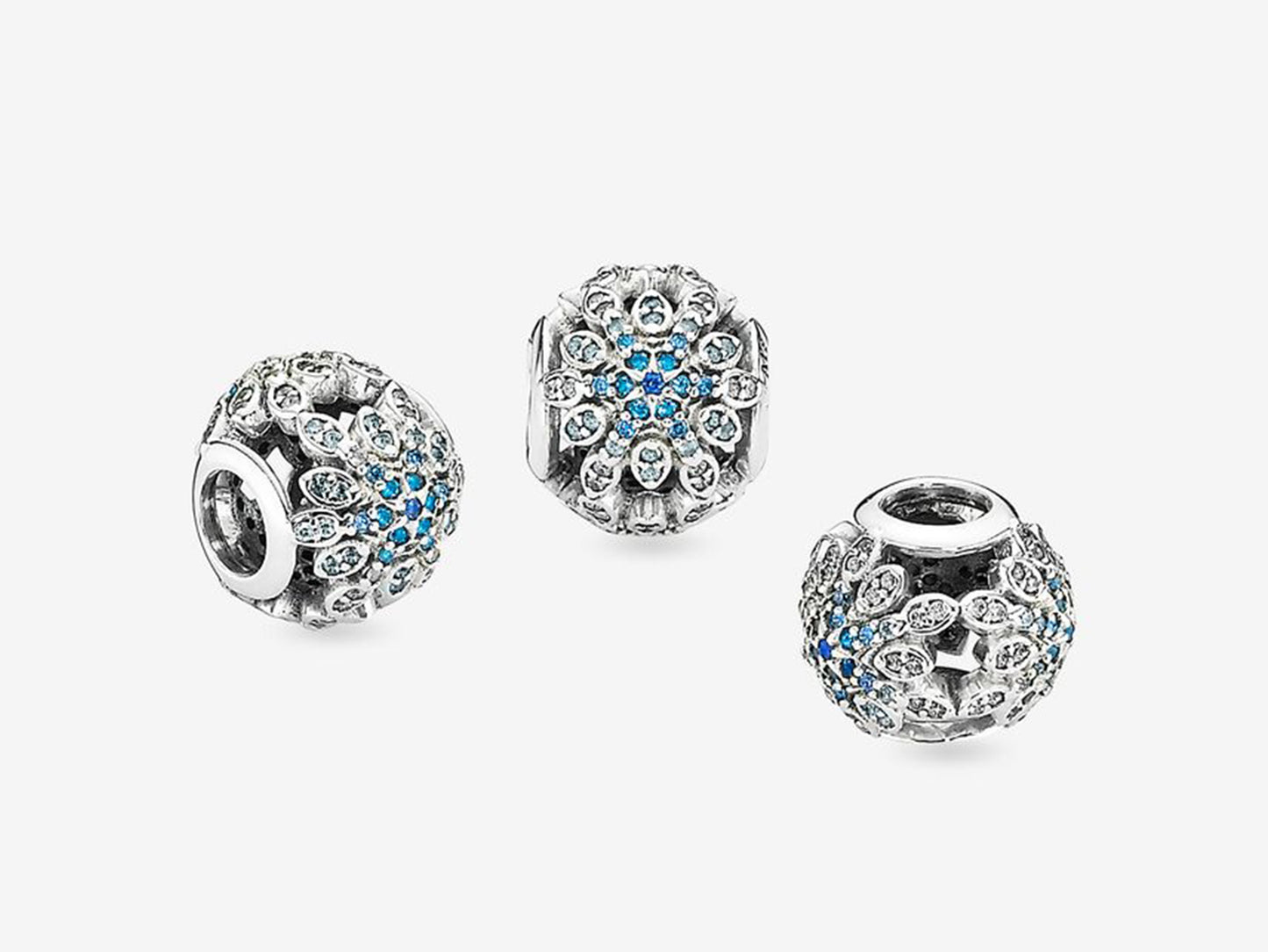 Crystal Snowflake Charm