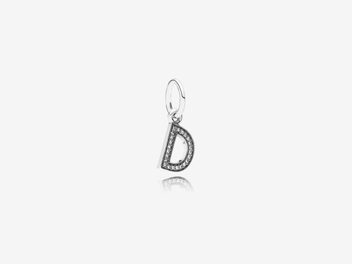 Radiant Letter D Charm