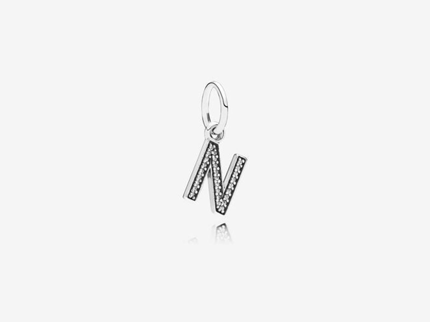 Radiant Letter N Charm