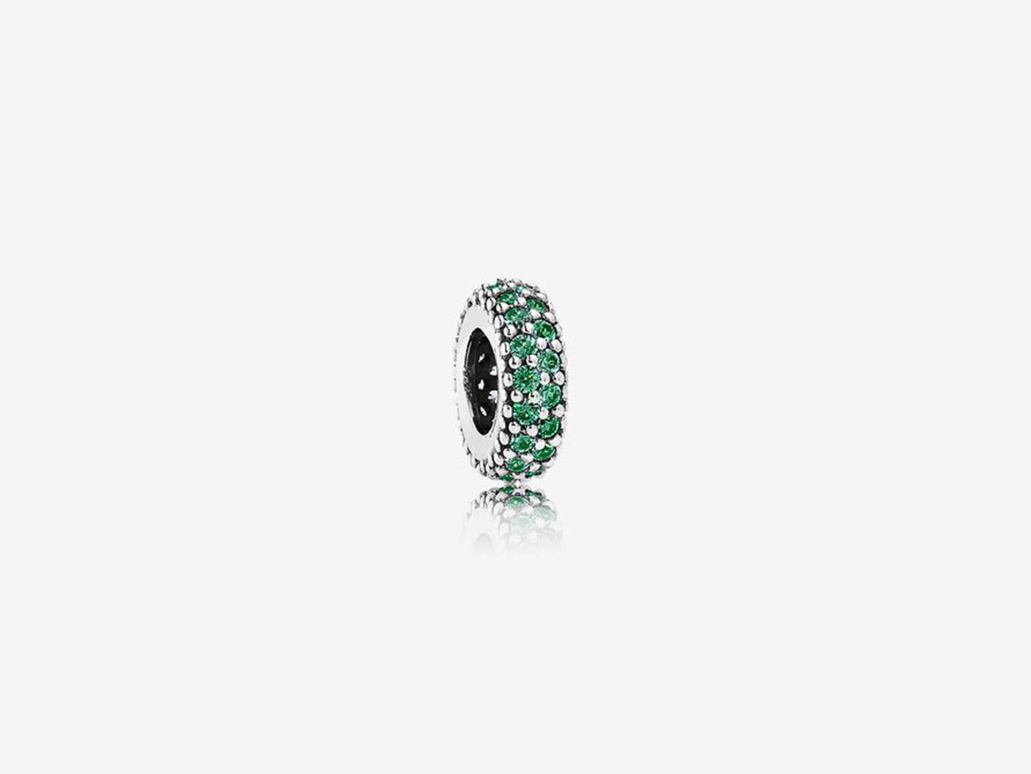 Deep Green Pave Charm