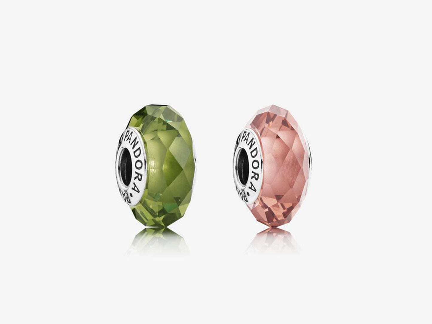 Deep Pink Gem Charm