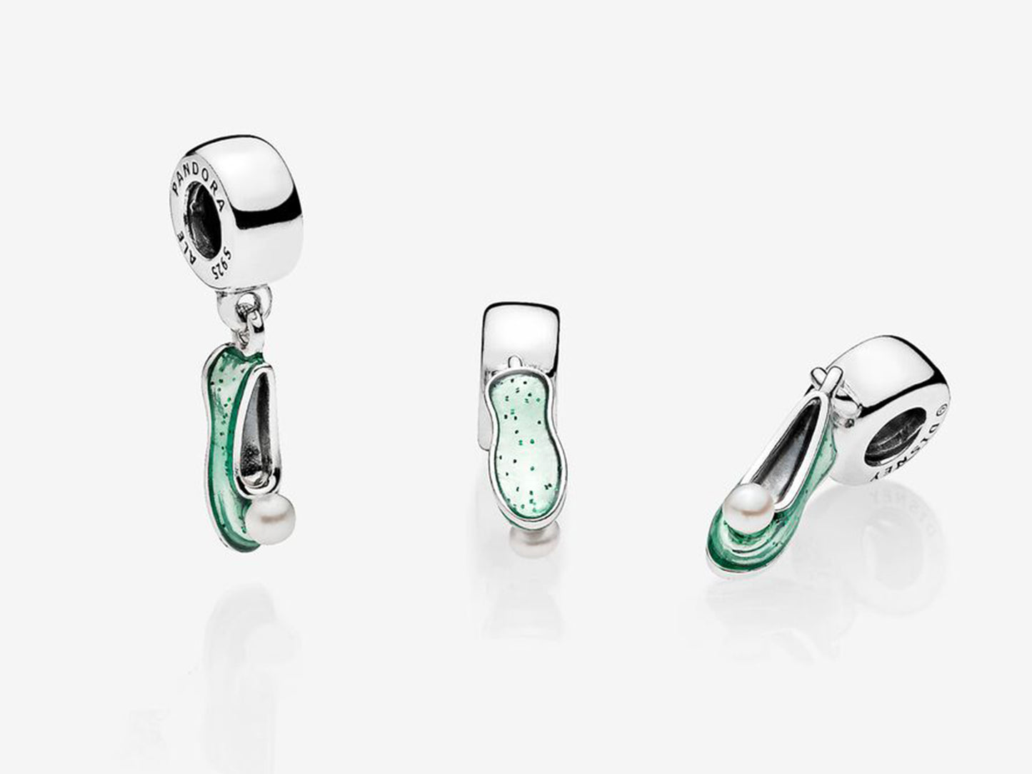 Disney Tinker Bell's Silver Shoe Charm