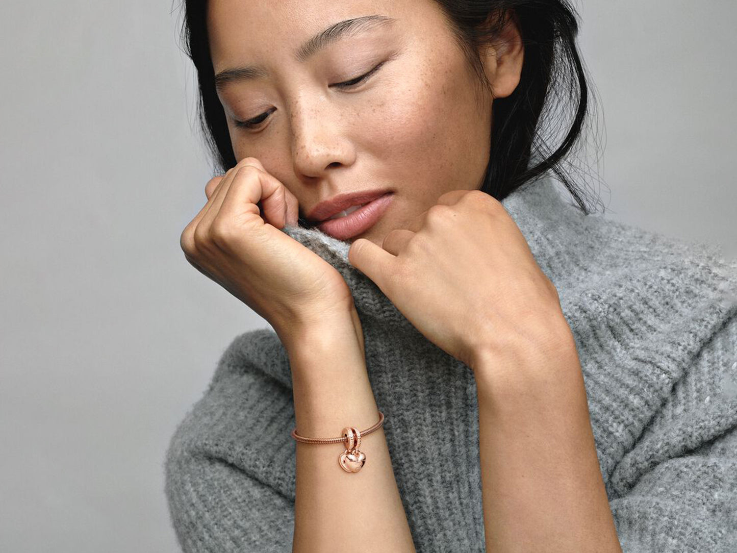 You're Always in My Heart Split Dangle Charm