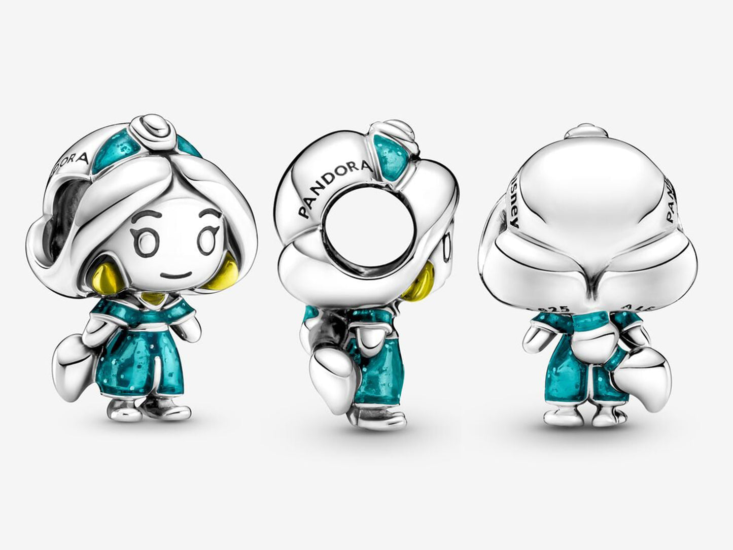 Jasmine Princess Cartoon Charm