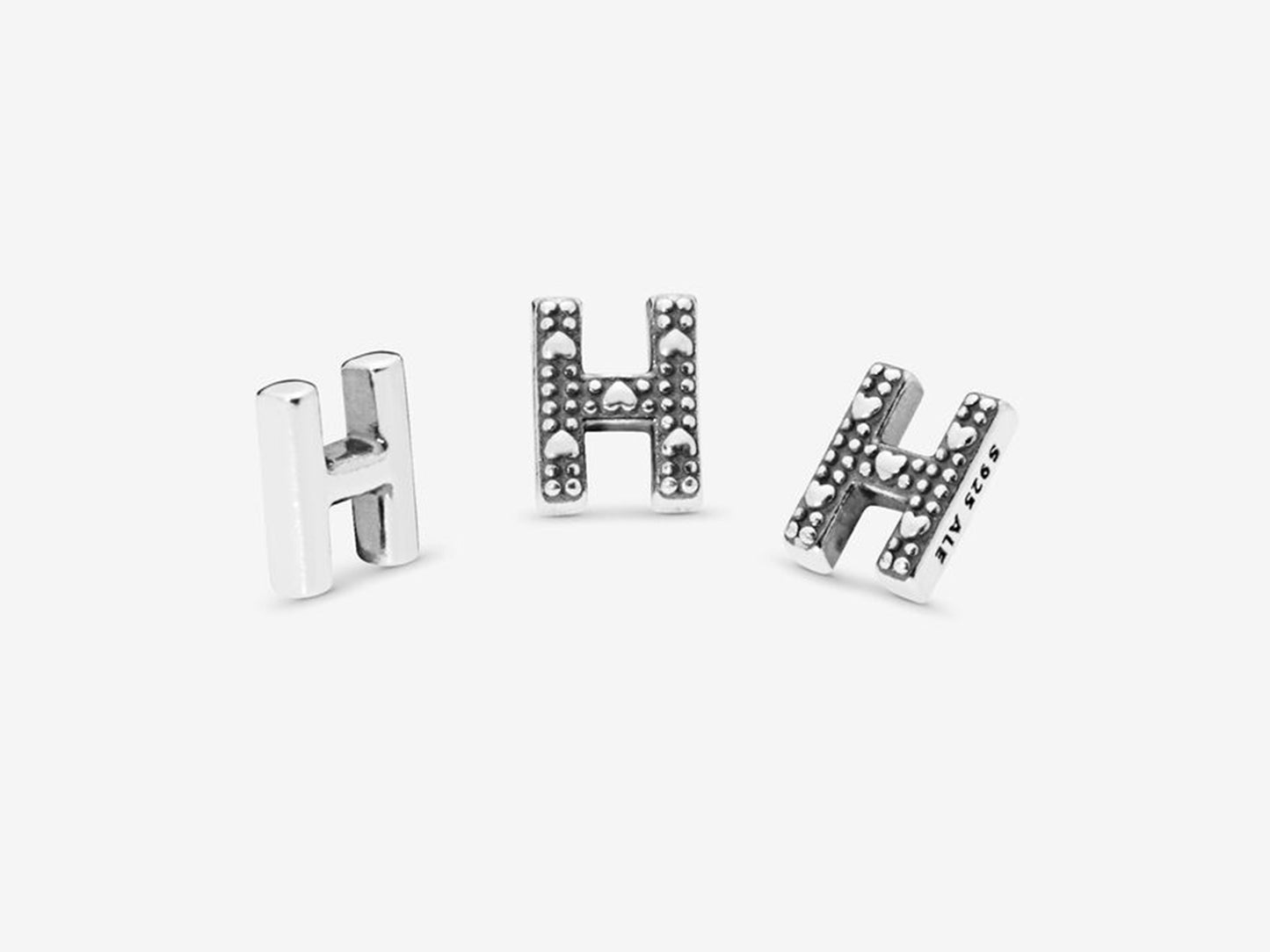 Letter H Mini Charm