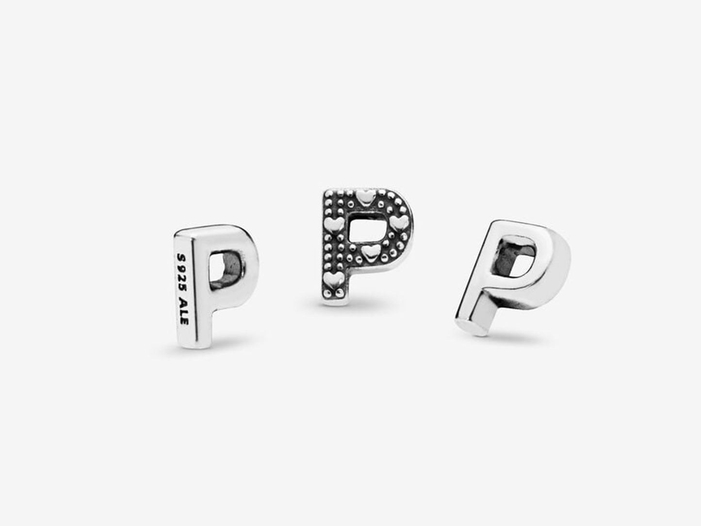 Letter P Mini Charm