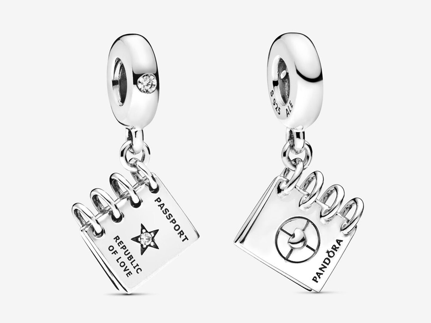 Love Passport Charm