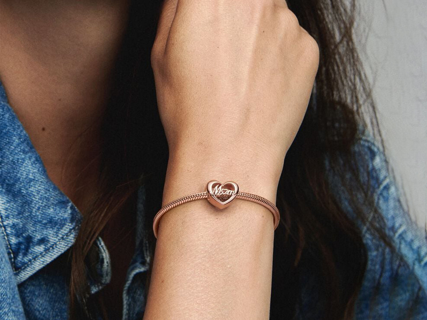Thank You Mom Heart Charm