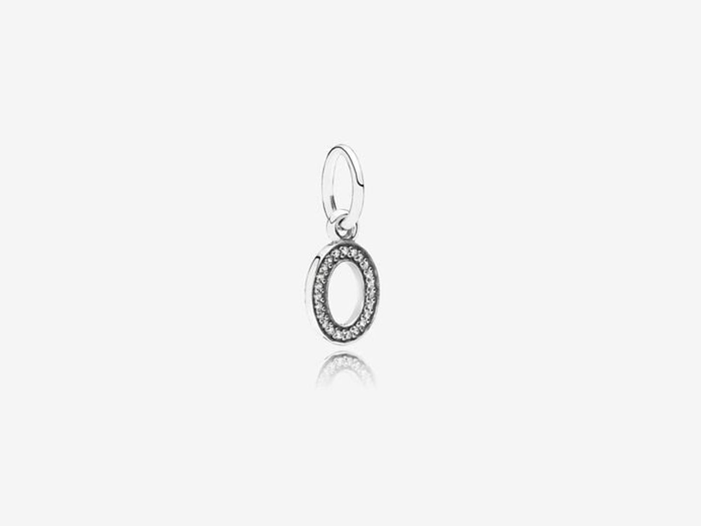 Radiant Letter O Charm