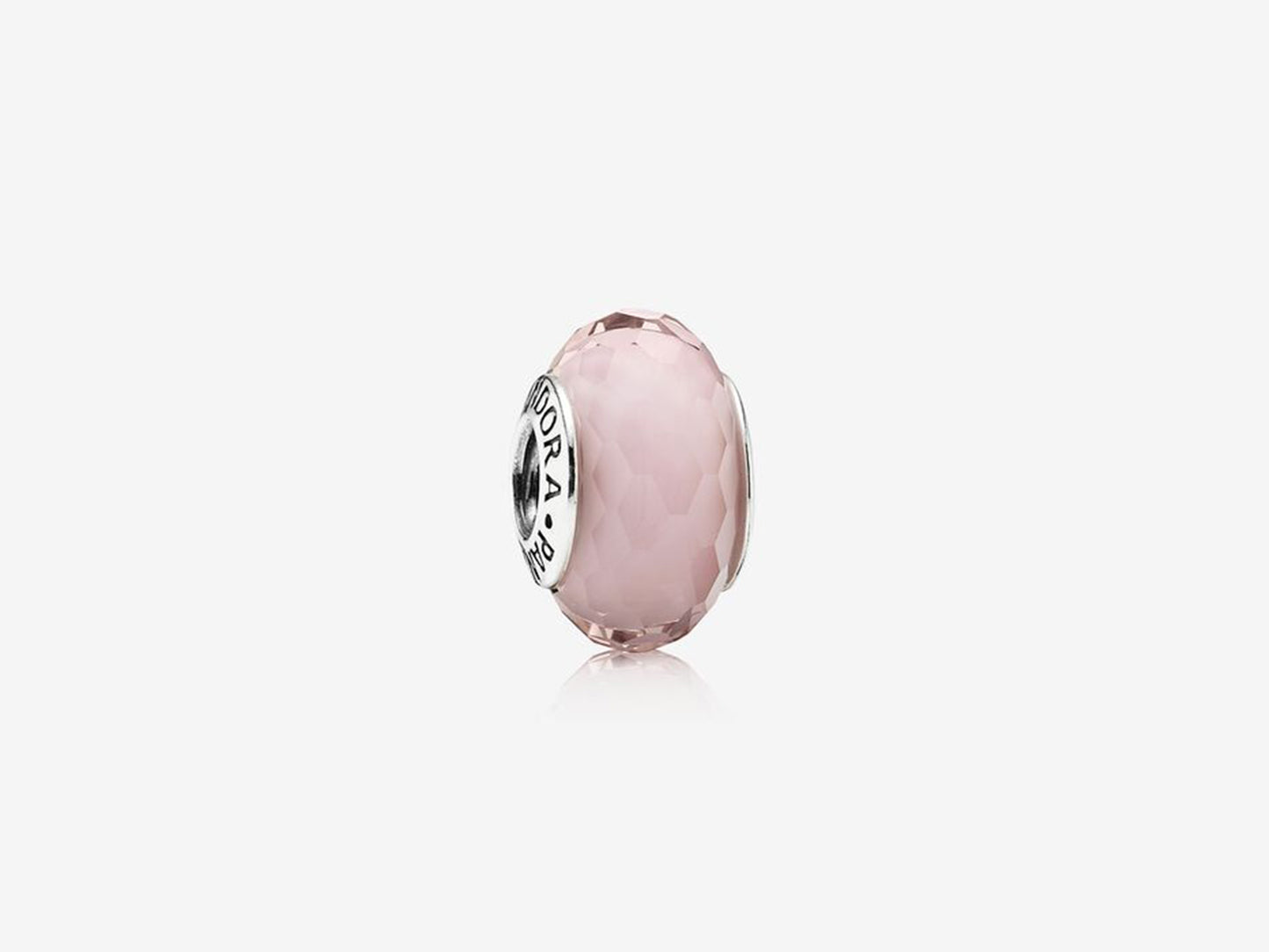 Pink Glass Elegance Charm