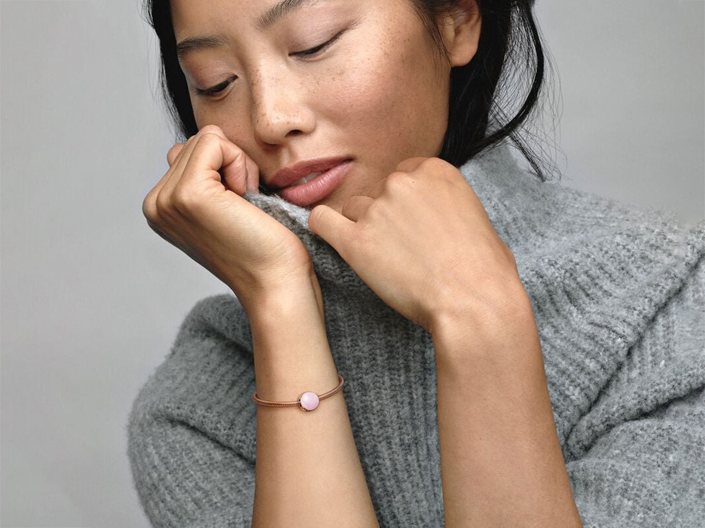 Pink Spiral Elegance Charm