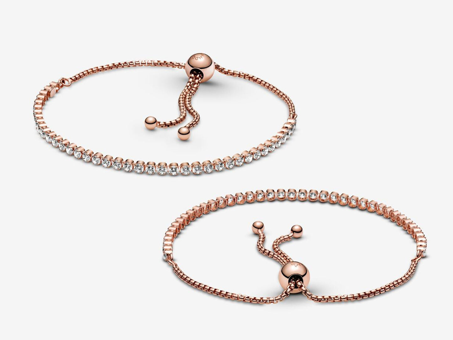 Sparkling Slider Tennis Bracelet