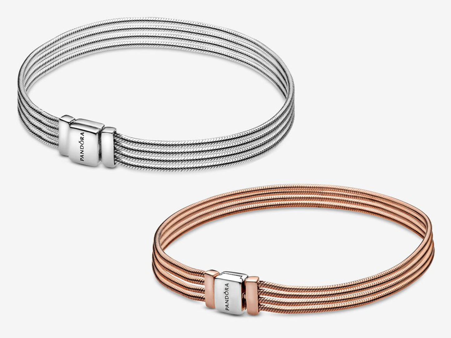 Multi-Loop Snake Chain Bracelet