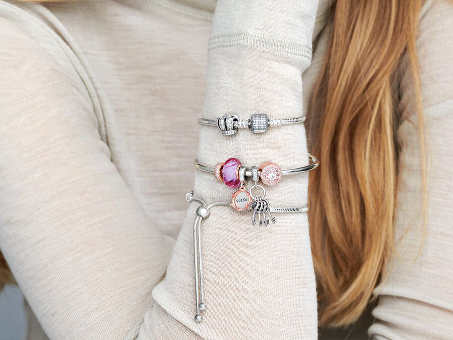 Snake Chain Slider Bracelet