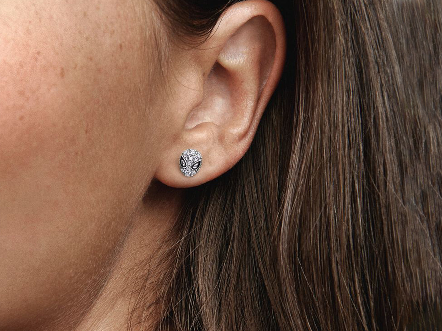 Spider-Man Mask Stud Earrings