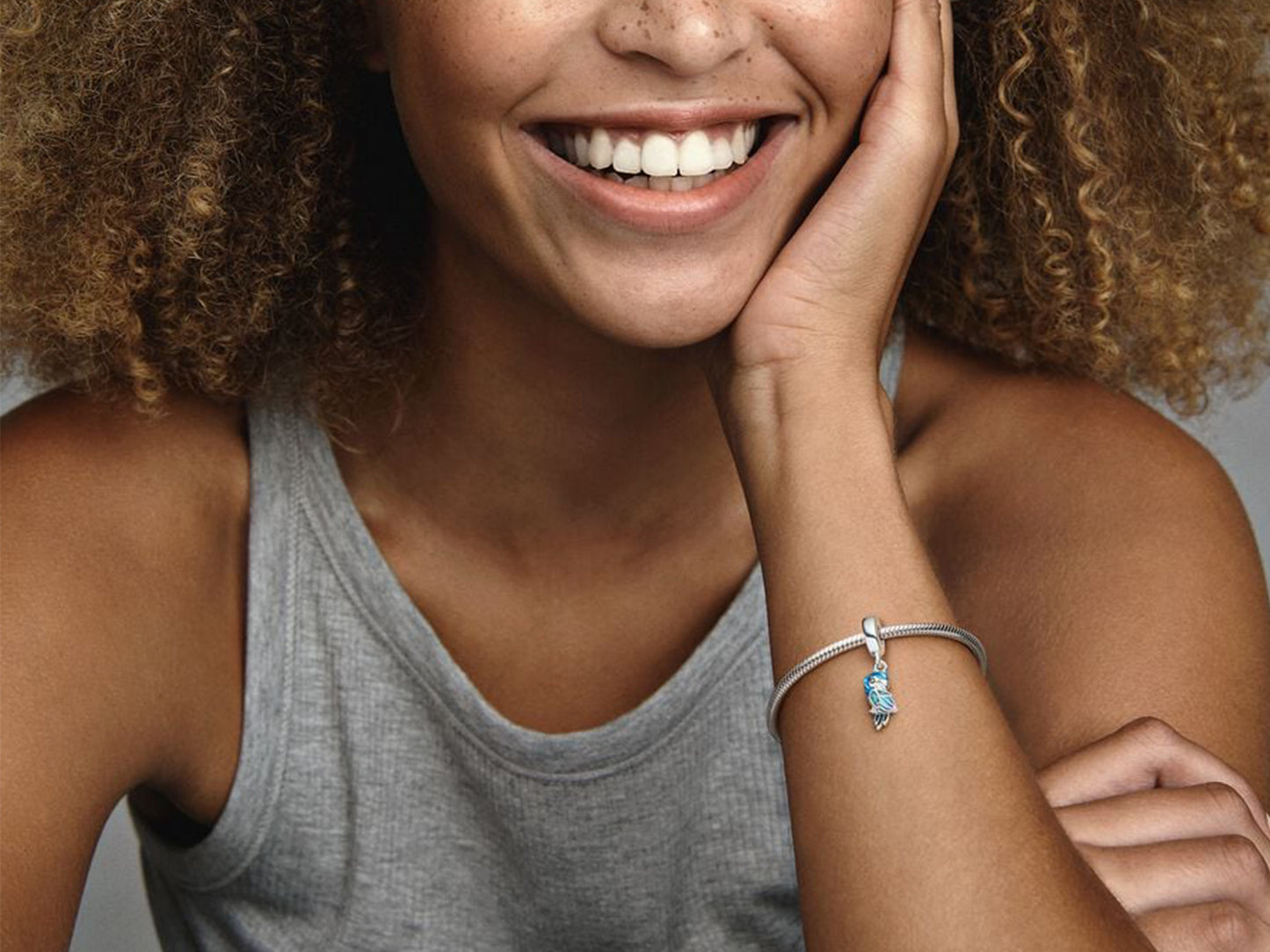 Tropical Parrot Charm