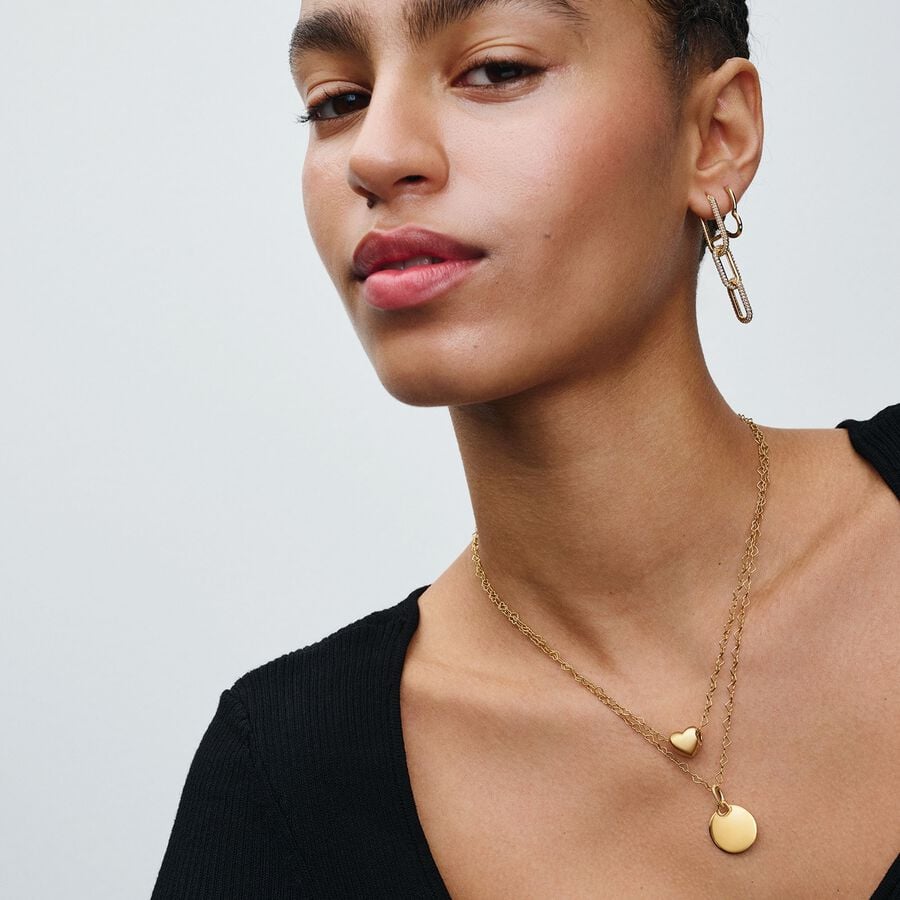 Linked Hearts Collier Necklace