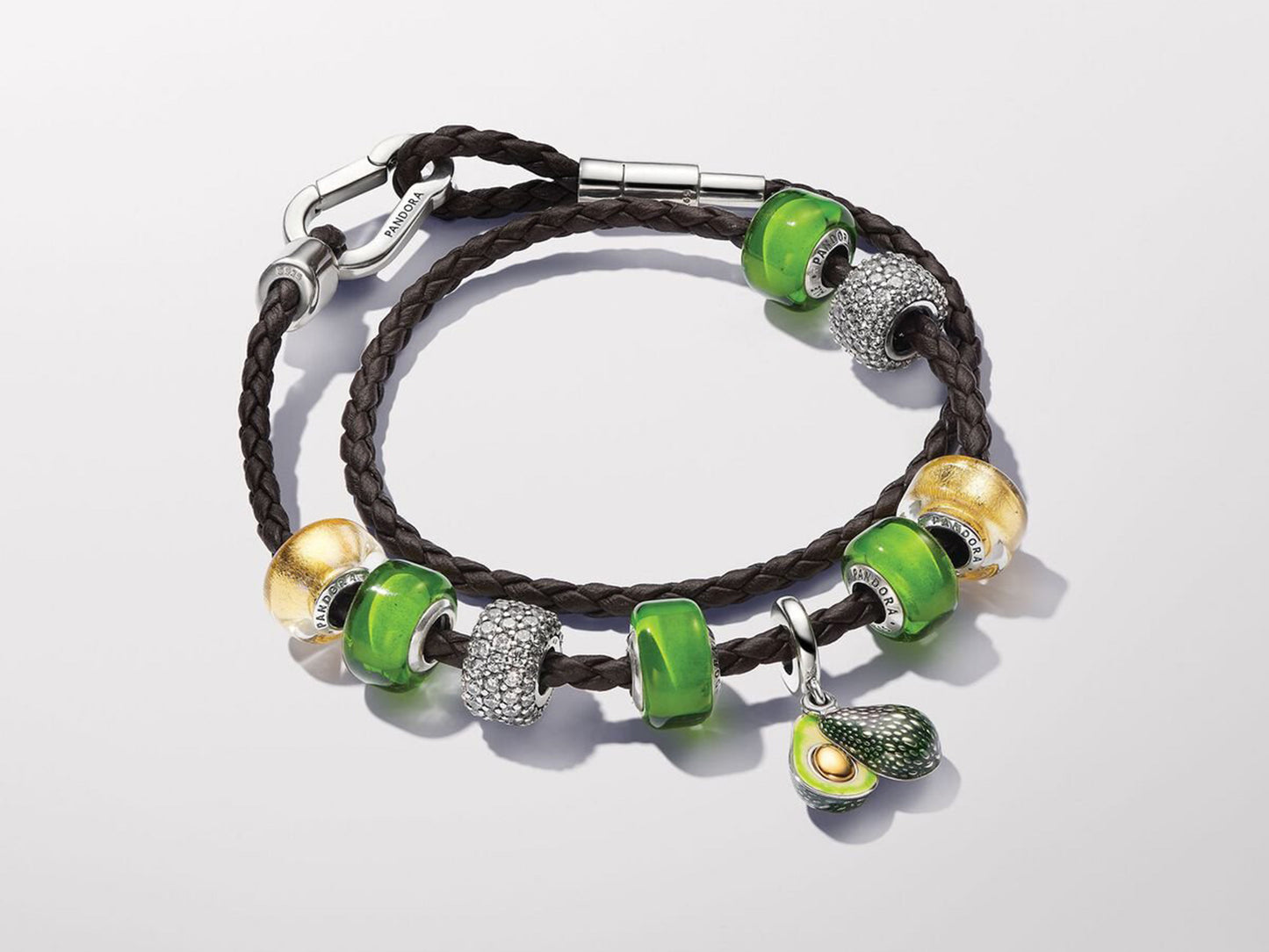 Adjustable Braided Leather Bracelet