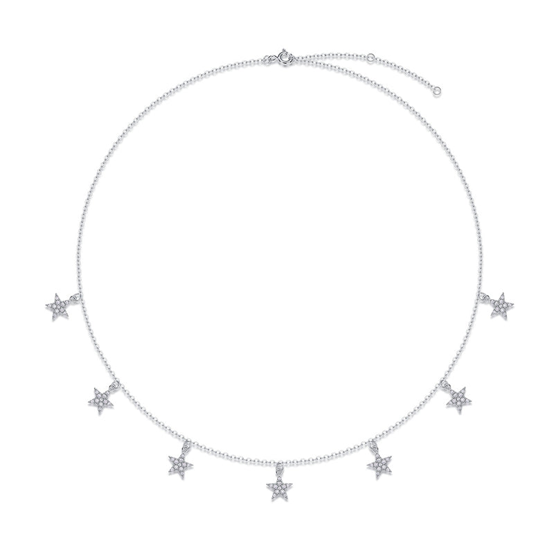 Trendy Moissanite Necklace for Office and Casual Wear