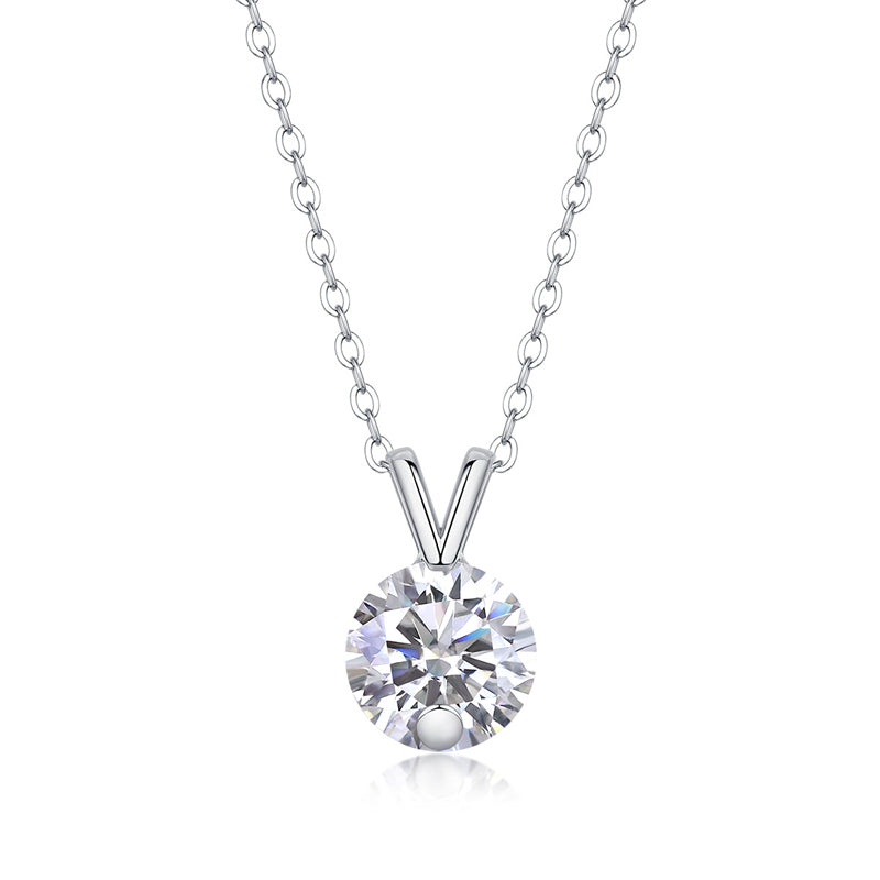 Versatile Layered Moissanite Necklace for Office and Casual Wear