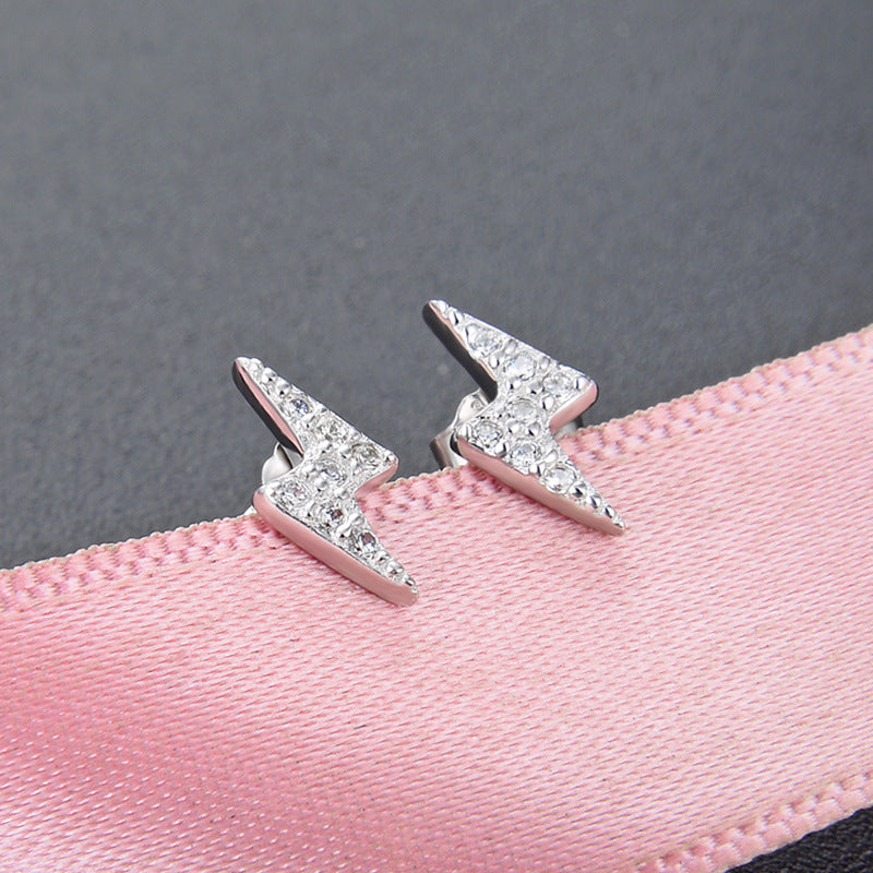 925 Sterling Silver Money Toad Stud Earrings - Minimalist Chinese Style Diamond Earrings with Silicone Backs