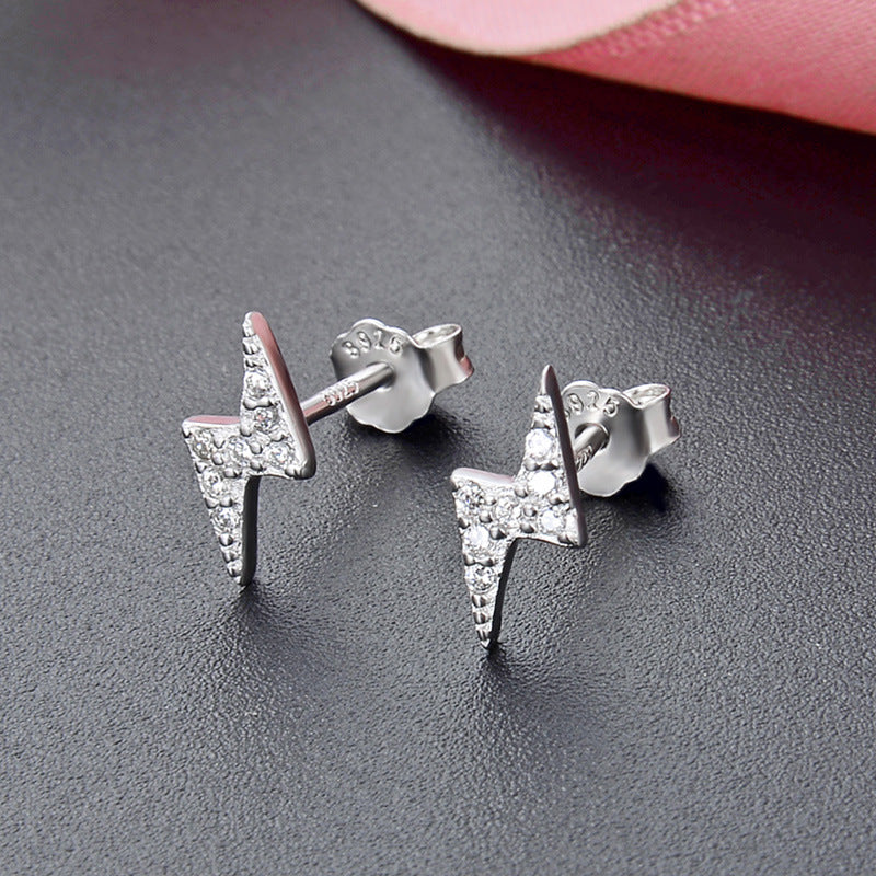 925 Sterling Silver Money Toad Stud Earrings - Minimalist Chinese Style Diamond Earrings with Silicone Backs