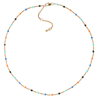 Stylish Chopin Chain with Drip Beads