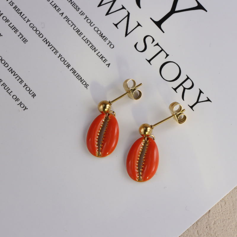 Colorful Shell Earrings for Women