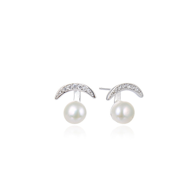 925 Sterling Silver Cactus Stud Earrings - Minimalist Botanical Earrings