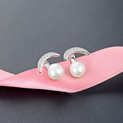 925 Sterling Silver Cactus Stud Earrings - Minimalist Botanical Earrings