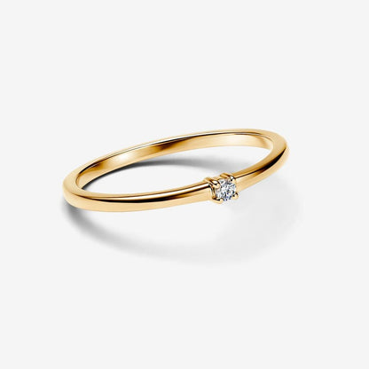 14K Gold Lab Grown Diamond Ring