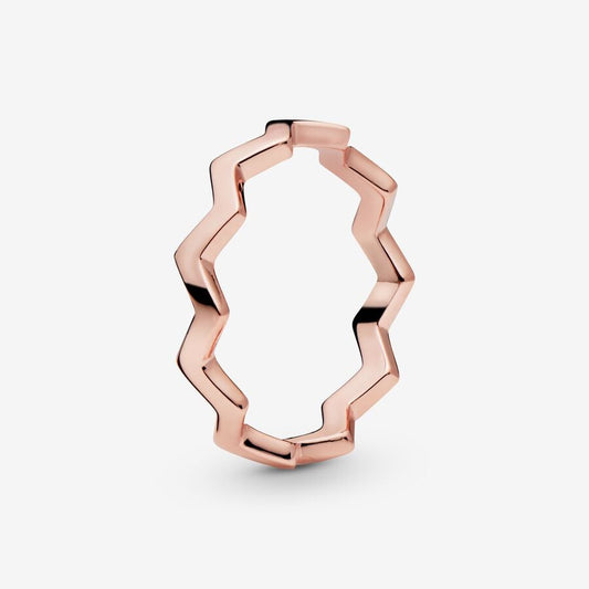 Polished Zigzag Ring