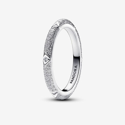 Sterling Silver Detailed Texture Ring