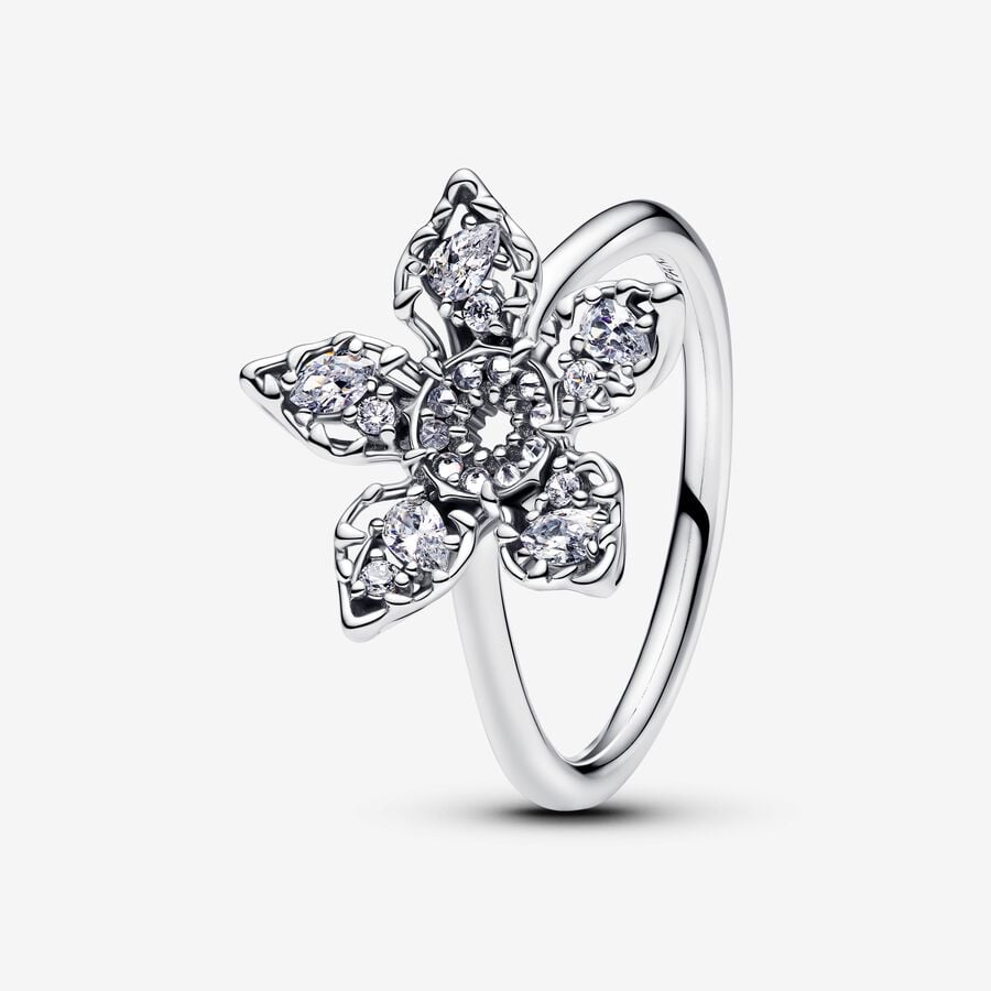Demogorgon Mouth Ring with CZ Stones