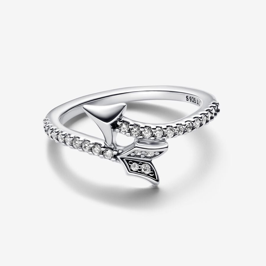 Cubic Zirconia Arrow Ring