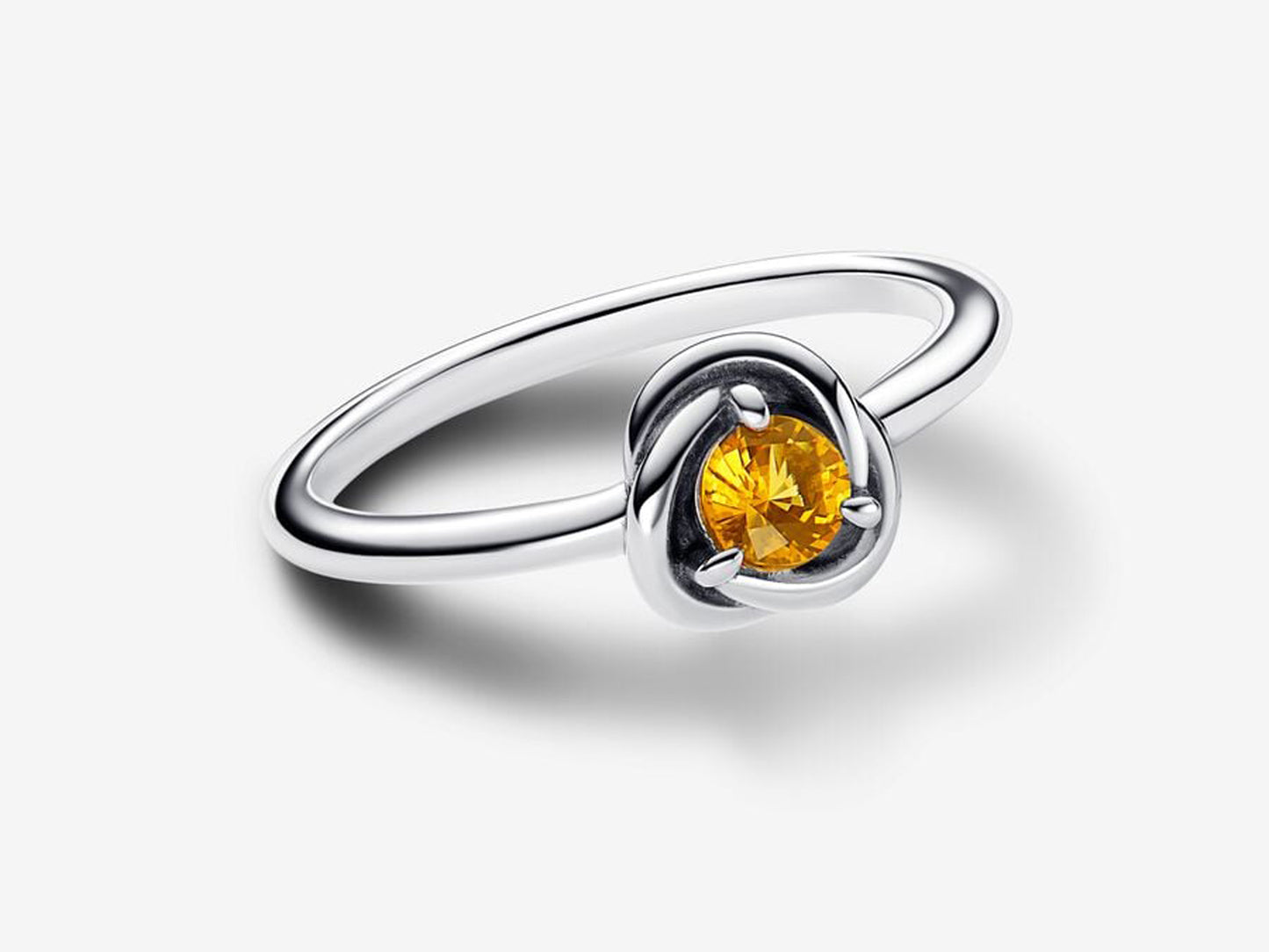 November Honey Eternity Circle Ring