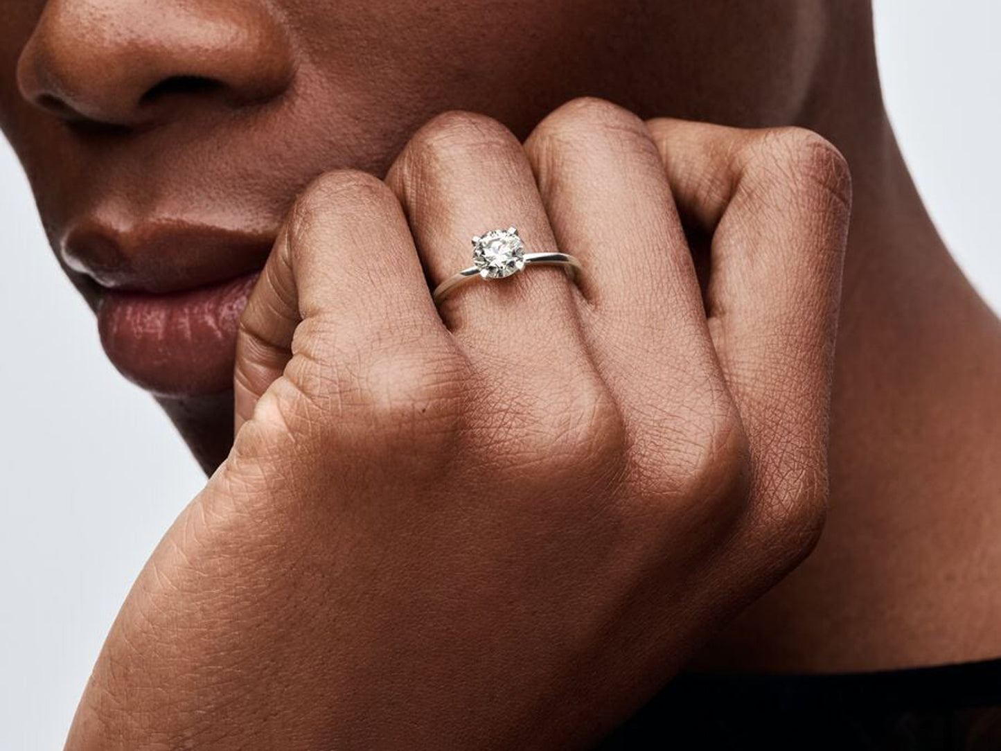 Lab-grown Diamond Ring 2.00 carat tw 14k White Gold