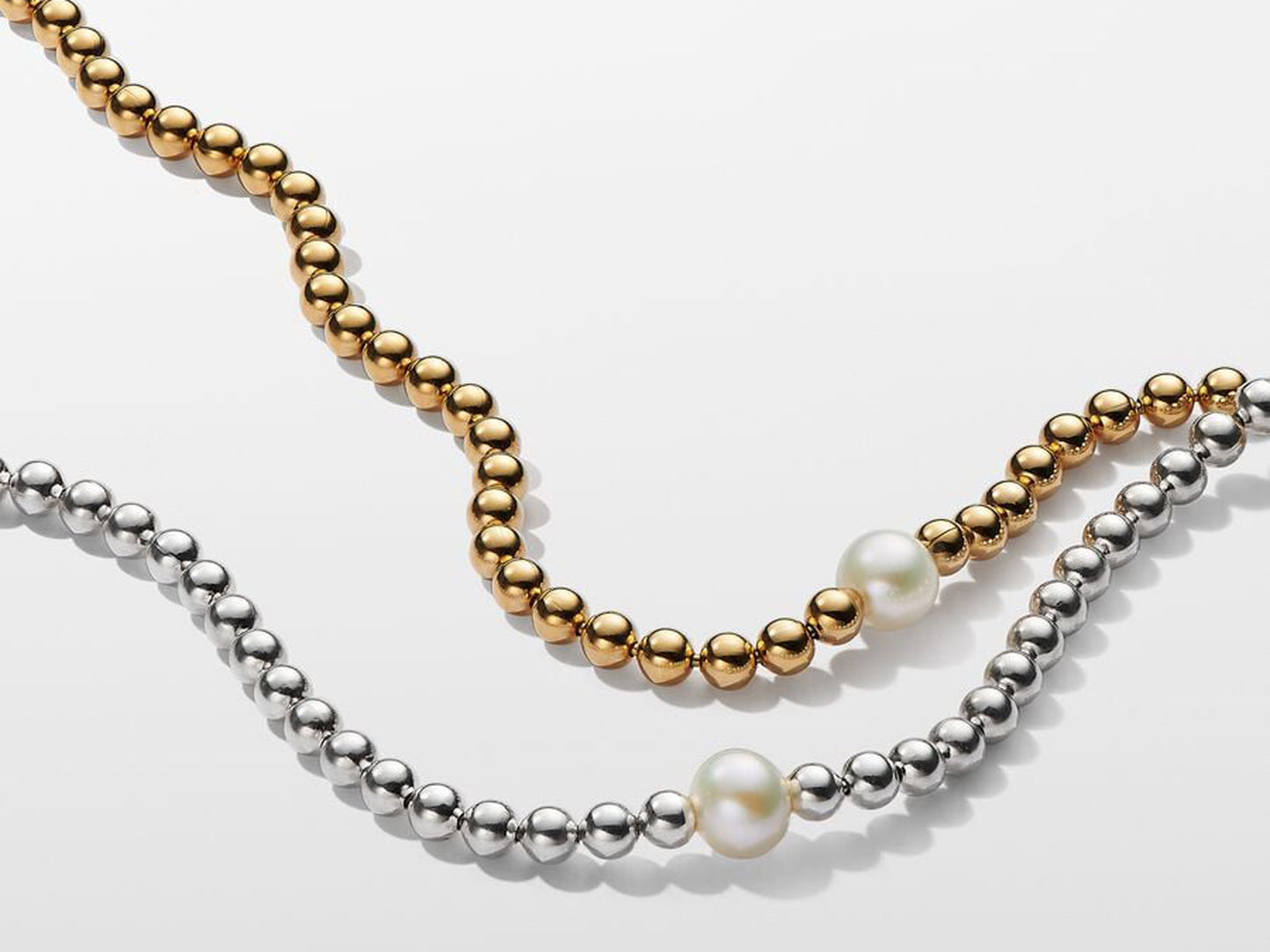 Treated Freshwater Cultured Pearl & Beads Collier Necklace