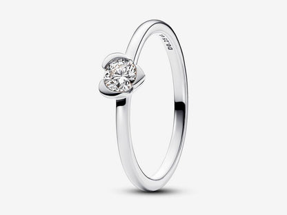 Lab-grown Diamond Heart Ring 0.25 carat tw Sterling Silver