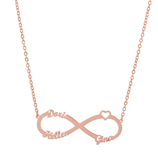 Trendy O-Chain Necklace with Letters